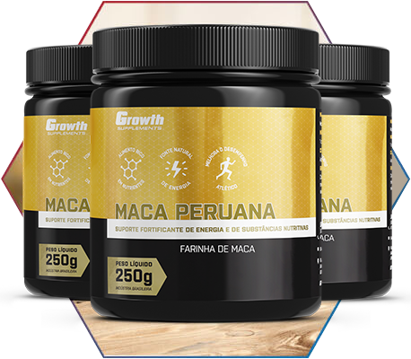 MACA PERUANA: MÁXIMA QUALIDADE E PREÇO BAIXO É NA GROWTH
                    SUPPLEMENTS