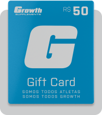 Gift card de R$ 50,00 - Growth Supplements