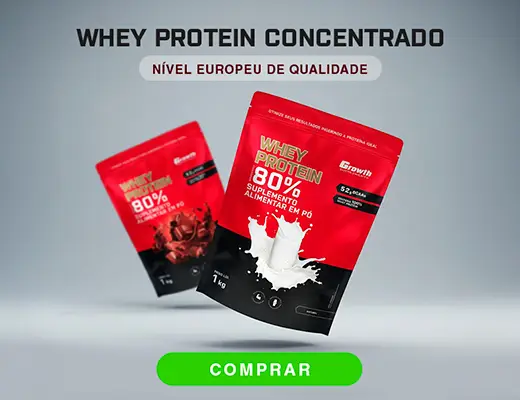 Whey Protein Concentrado - Nível europeu de qualidade