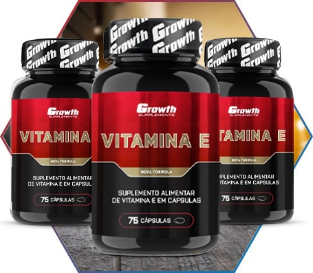 Vitamina e: preço baixo e qualidade é na growth supplements