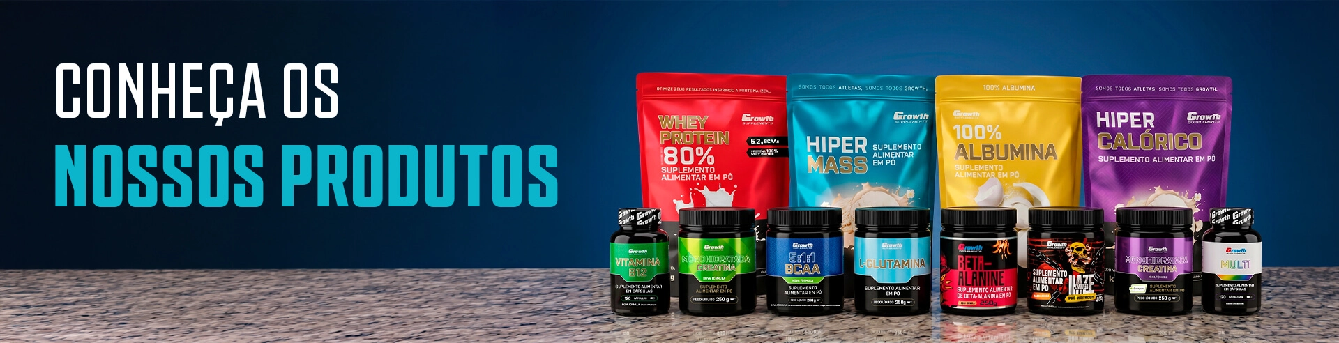 Banner Conheça os nossos produtos