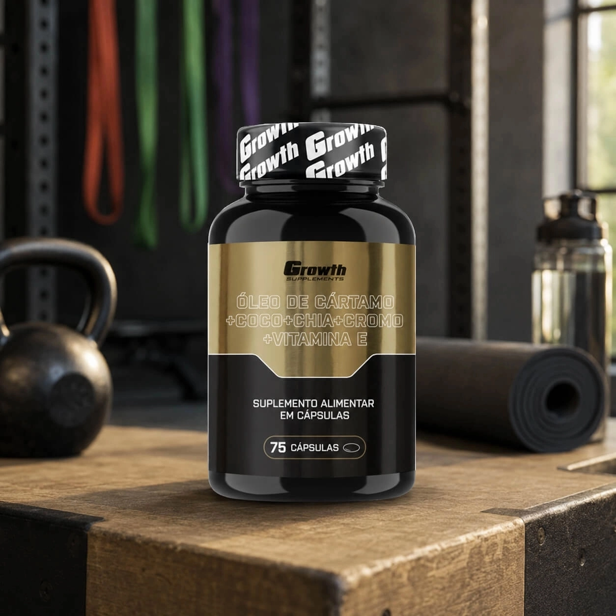 IMAGEM ILUSTRATIVA - ÓLEO DE CÁRTAMO GROWTH SUPPLEMENTS