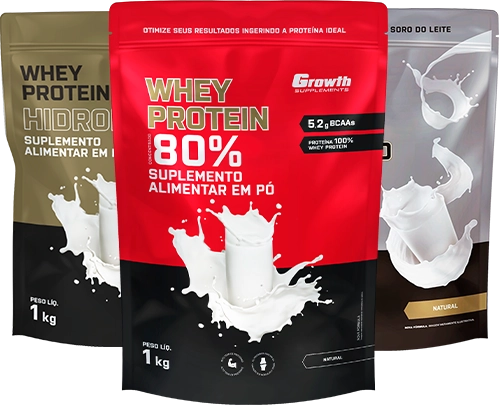 BCAA e whey protein