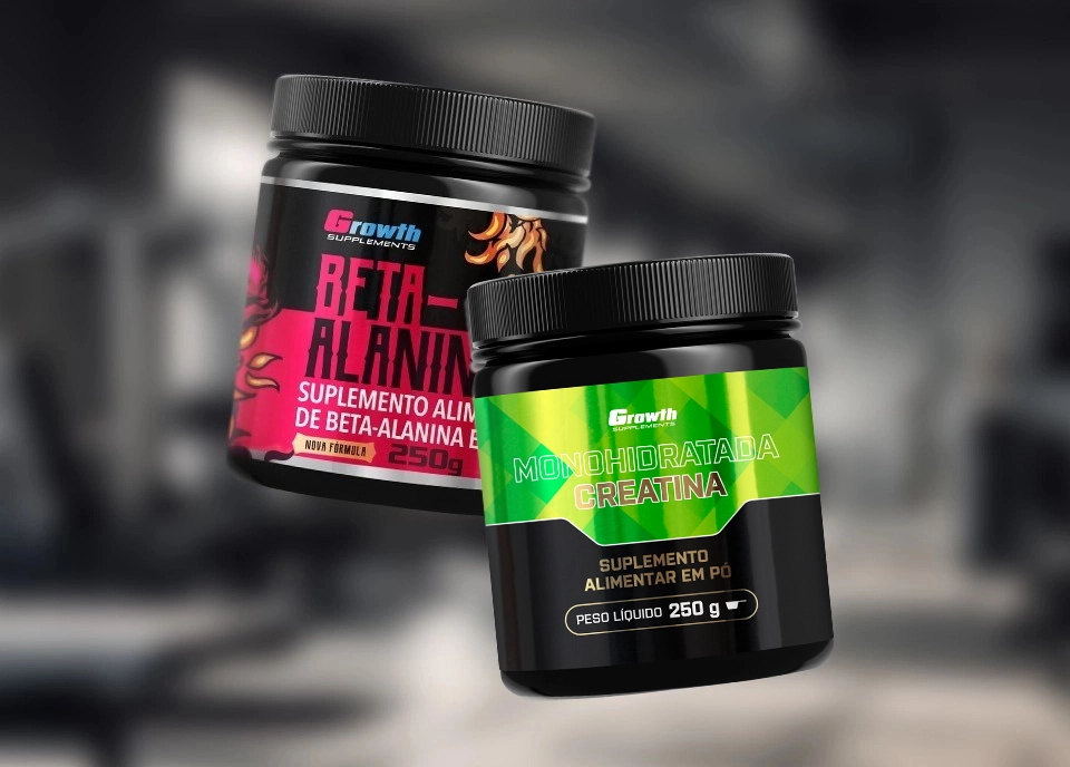 Beta Alanina e Creatina Growth Supplements