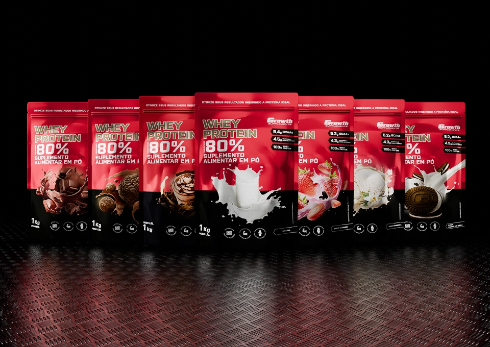 Whey Protein Concentrado - Growth Supplements
