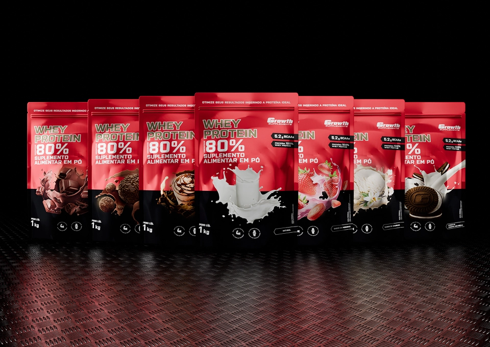Whey Protein Concentrado - Growth Supplements