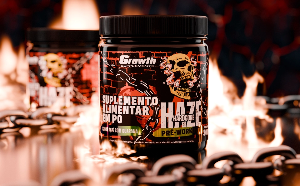 Pré-treino Haze - Growth Supplements
