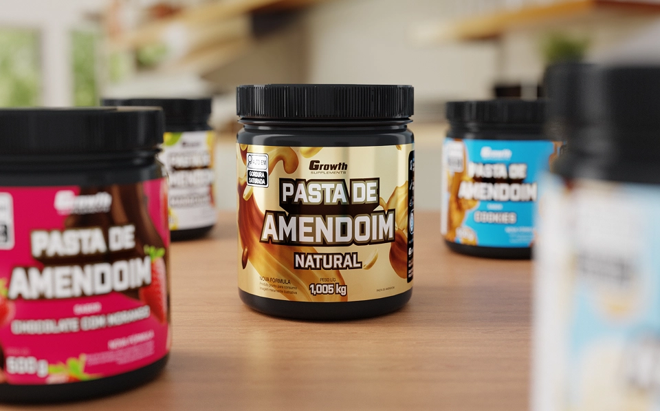 Pastas de Amendoim - Growth Supplements