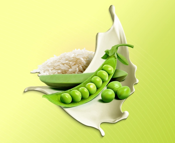 Arroz e ervilhas