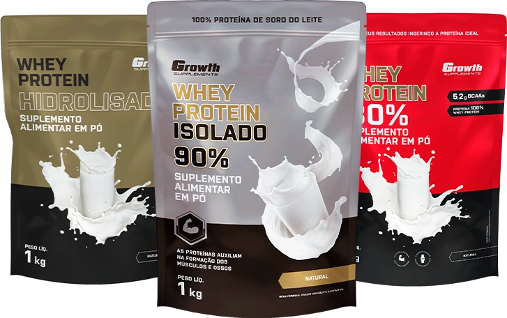 WHEY PROTEIN ISOLADO, HIDROLISADO E CONCENTRADO: ENTENDA A DIFERENÇA