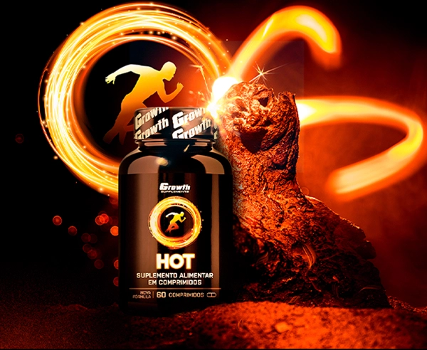 Hot 60 comprimidos Growth Supplements