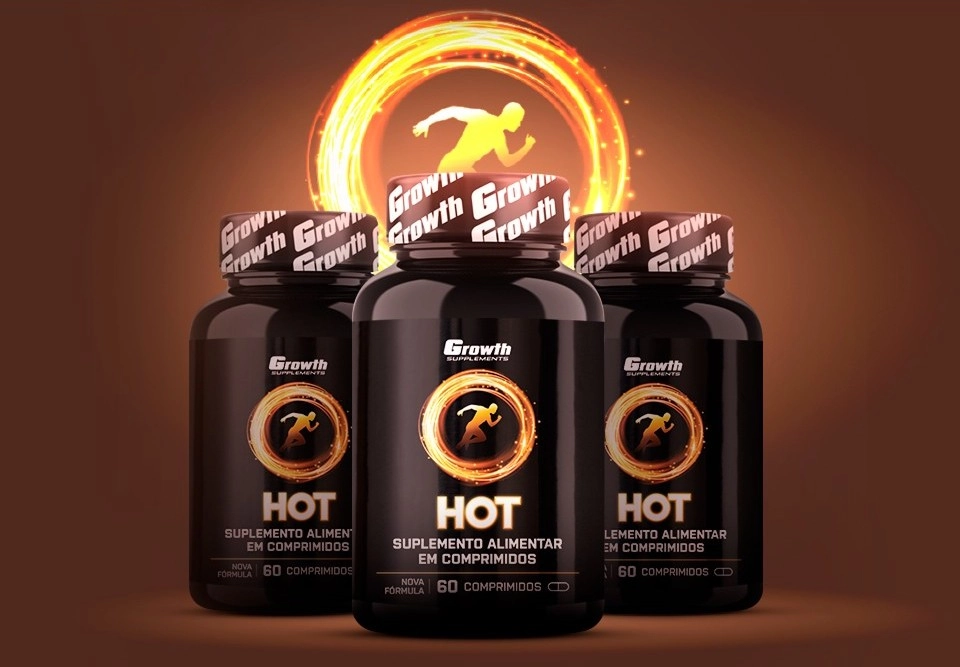Suplemento Alimentar Hot Em 60 Comprimidos