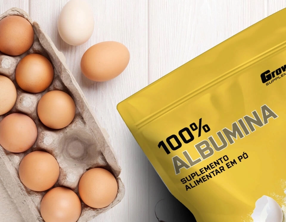 IMAGEM ILUSTRATIVA - 100% ALBUMINA GROWTH SUPPLEMENTS