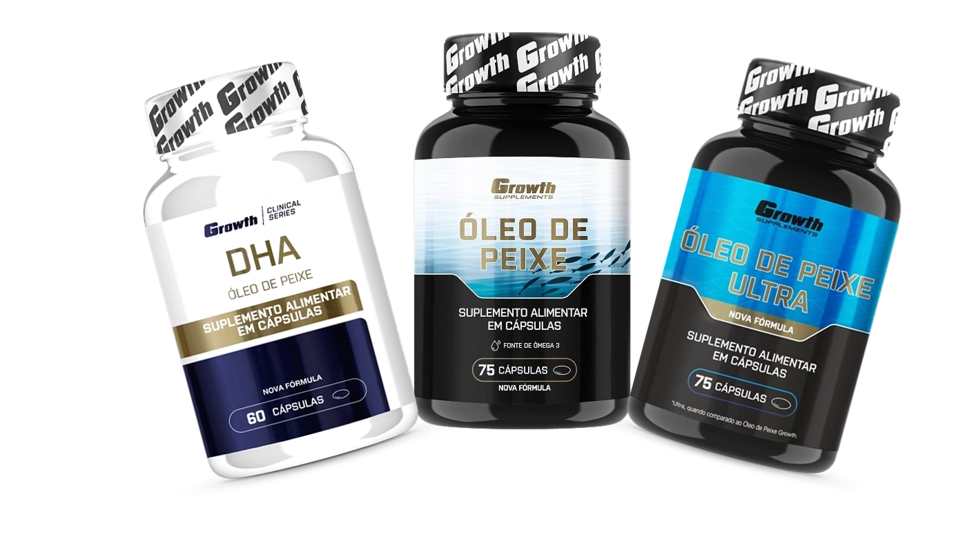 GROWTH SUPPLEMENTS - Embalagens de produtos com Ômega-3