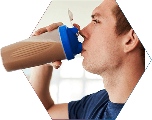 Gosto: O leite melhora a consistência da mistura, o que facilita o consumo do Whey Protein!