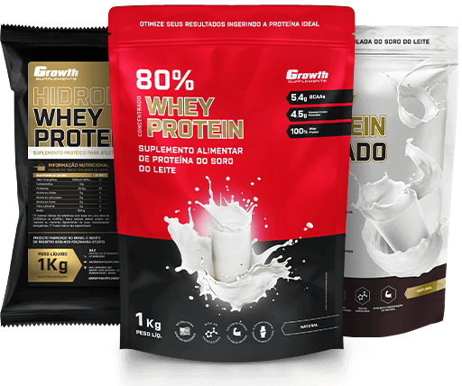 BCAA e whey protein