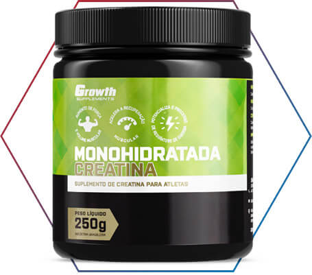 Creatina é na Growth Supplements!