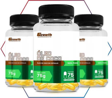 ÓLEO DE COCO GROWTH SUPPLEMENTS: QUALIDADE E PREÇO BAIXO