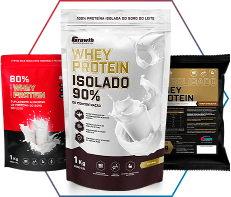 Whey protein isolado e concentrado