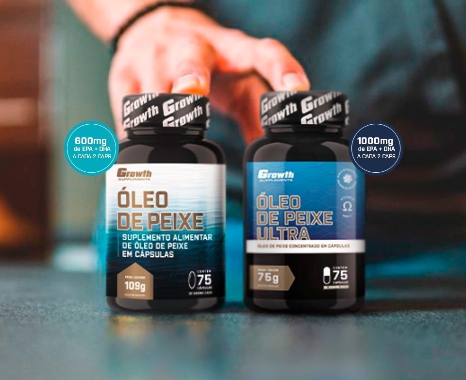 Óleo de Peixe Ômega 3 (75 Caps) Saiba tudo aqui! Growth