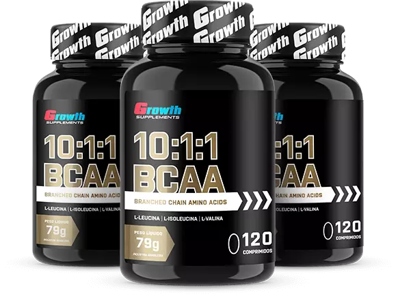 BCAA 10:1:1 - 120 COMPRIMIDOS - Growth Supplements