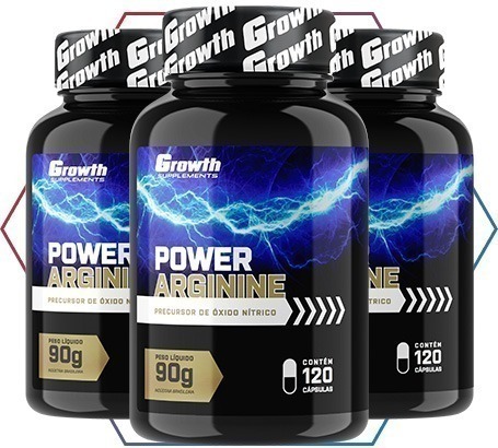 Arginina: preço baixo na Growth Supplements