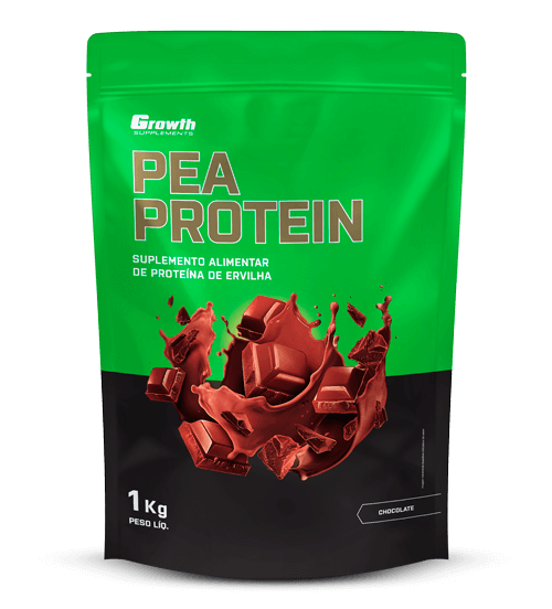 Proteína da ervilha 1kg (Com sabor) - Growth Supplements