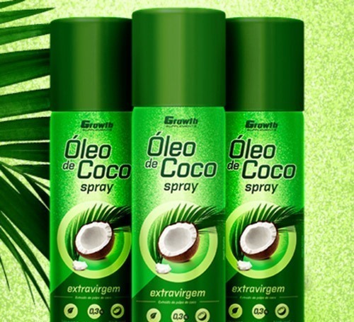 Óleo de Coco Spray Growth Supplements