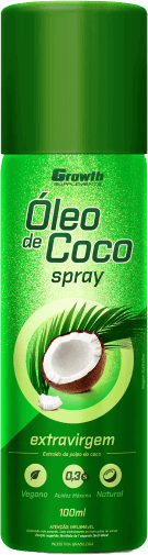 Óleo de Coco Spray 100ml - Growth Supplements