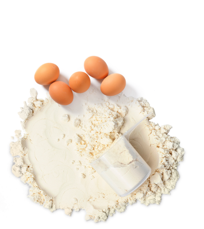 Ovos e farinha