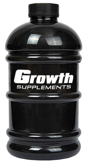 Galão Preto 2 Litros - Growth Supplements
