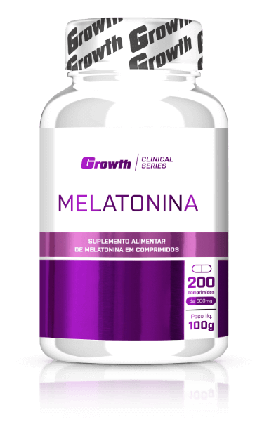 Melatonina 0,21mg (200 Comprimidos) - Growth Supplements