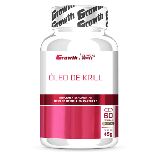 ÓLEO DE KRILL 60SOFT - GROWTH SUPPLEMENTS