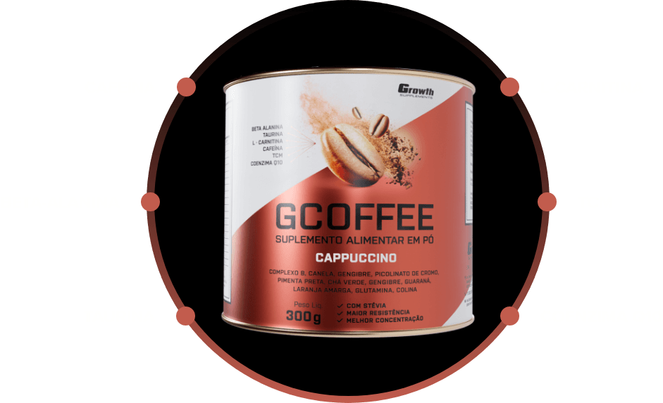 CONHEÇA A COMPOSIÇÃO DO GCOFFEE CAPPUCCINO