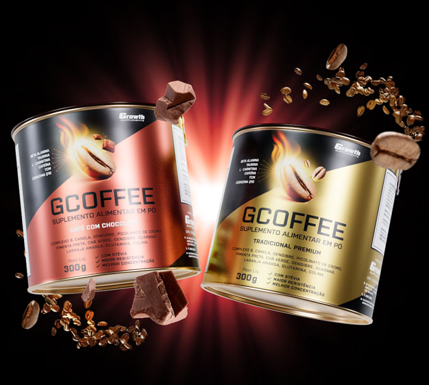 GCOFFEE 300GR SABOR CAFÉ CAPPUCCINO - GROWTH SUPPLEMENTS