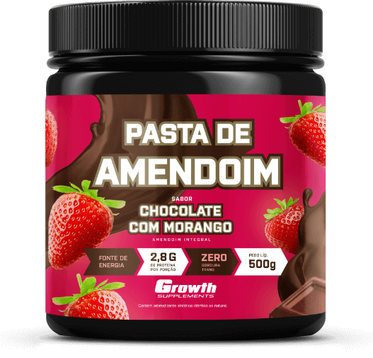 2x Pasta de Amendoim Sabor Cookies 500g - Growth Supplements