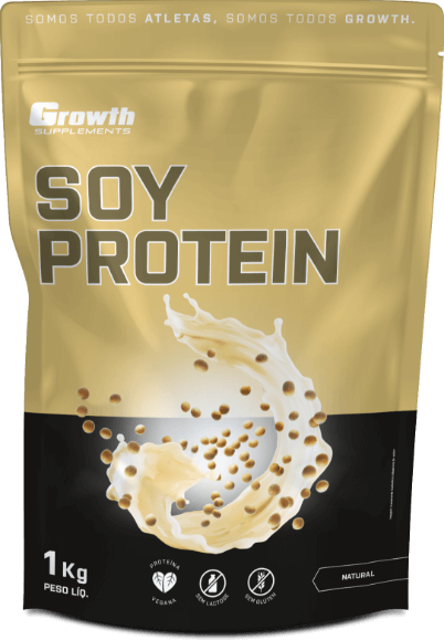 Soy Protein Proteína Isolada de Soja (Sabor Natural) (1kg) - Growth Supplements
