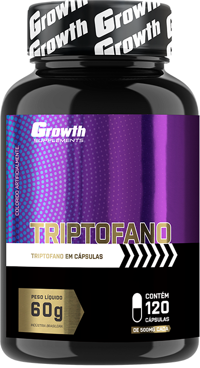 Triptofano 120 caps - Growth Supplements