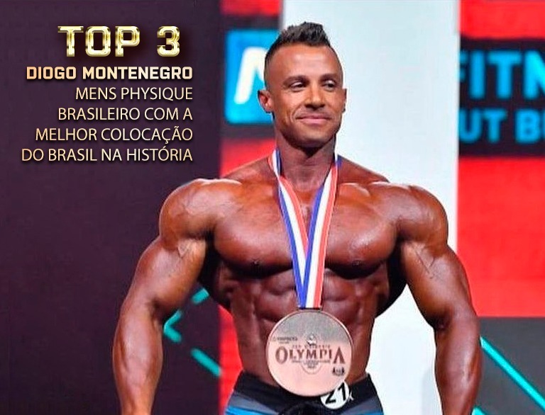 Diogo Montenegro (Atleta Growth) - Top 3 Olympia Mens Physique 2021