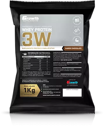 3W Whey Protein (1kg) - Growth Supplements