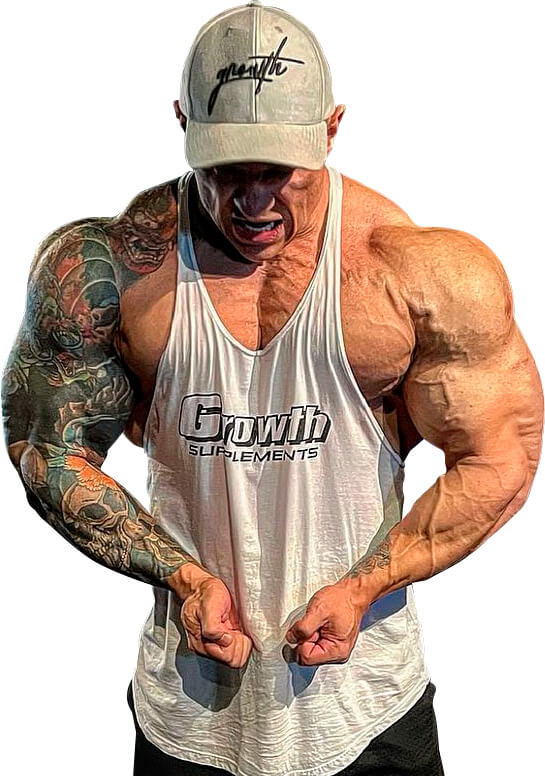 Creatina Monohidratada Growth - Atleta PRO Fabio Giga