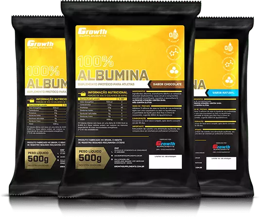 Albumina 500g - Growth Supplements