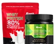 KIT WHEY PROTEIN CONCENTRADO E CREATINA MONOHIDRATADA