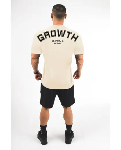 CAMISETA GROWTH OVERSIZED OFF WHITE - GROWTH SUPPLEMENTS