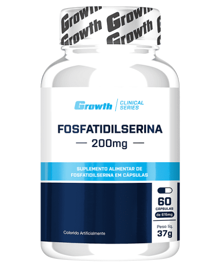 FOSFATIDILSERINA 200MG 60CAPS - GROWTH SUPPLEMENTS