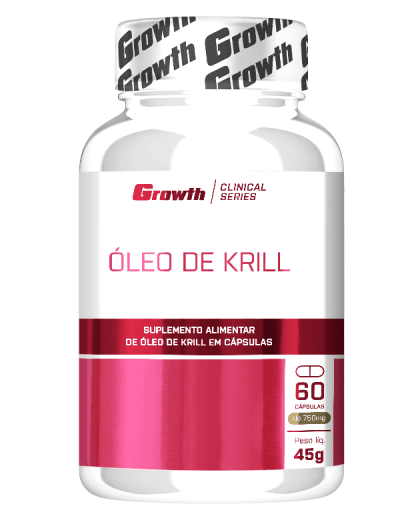 ÓLEO DE KRILL 60SOFT - GROWTH SUPPLEMENTS