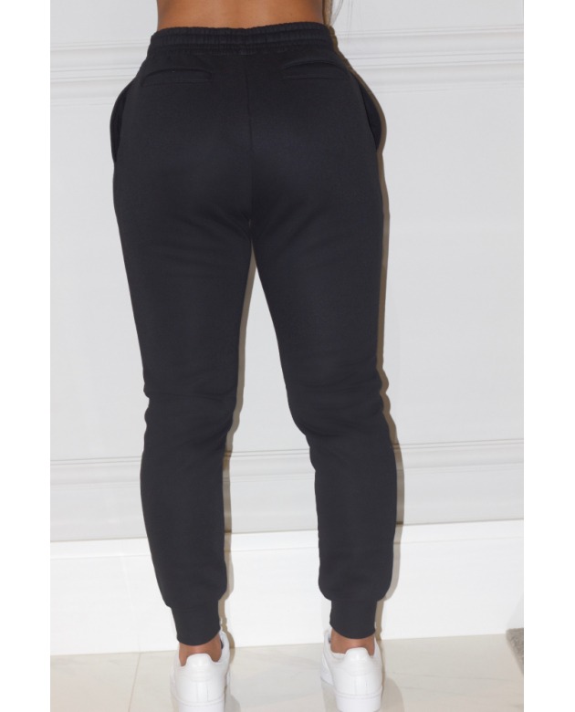Calça Moletom preta Feminina - Growth Supplements