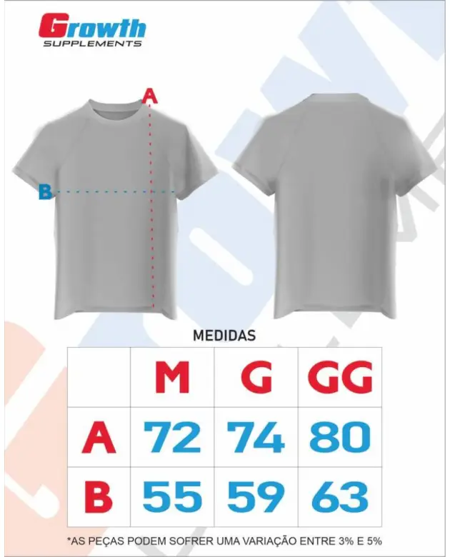 Camiseta Growth Athletics G Red