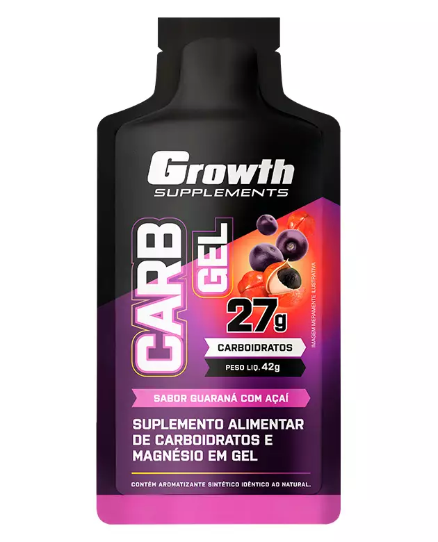 CARB GEL - DISPLAY C/ 10 UN - GROWTH SUPPLEMENTS