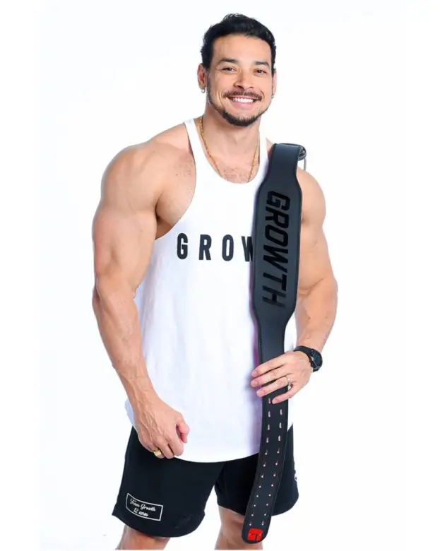 CINTURÃO GROWTH ALL BLACK - GROWTH SUPPLEMENTS